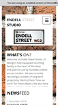Mobile Screenshot of endellstreetstudio.com
